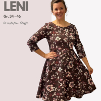 Leni GR. 34 BIS 46,  EBOOK, SCHNITTMUSTER und BEAMERDATEI